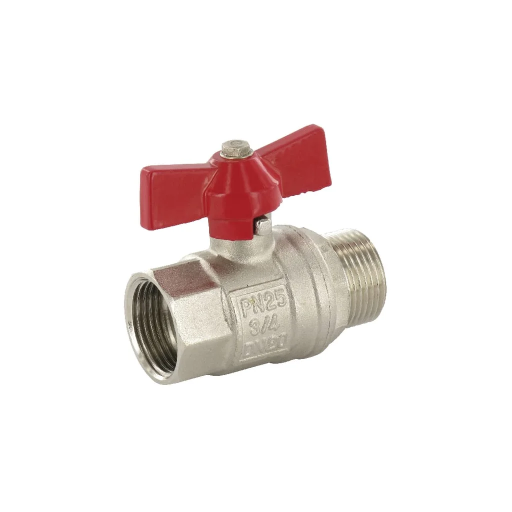 Robinet cu manetă tip fluture interior/exterior 1" KS1MV
