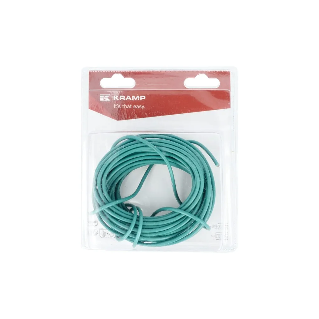 Cablu electric verde 1 x 1,5mm², 10m (1) KRKA1153P10B