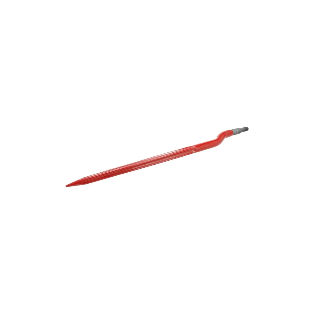 Dinți de siloz FĂRĂ PIULIȚĂ, manivelați: Secțiune stea 45mm 36x880mm, vârf ascuțit cu M22x1.5mm KT4WN