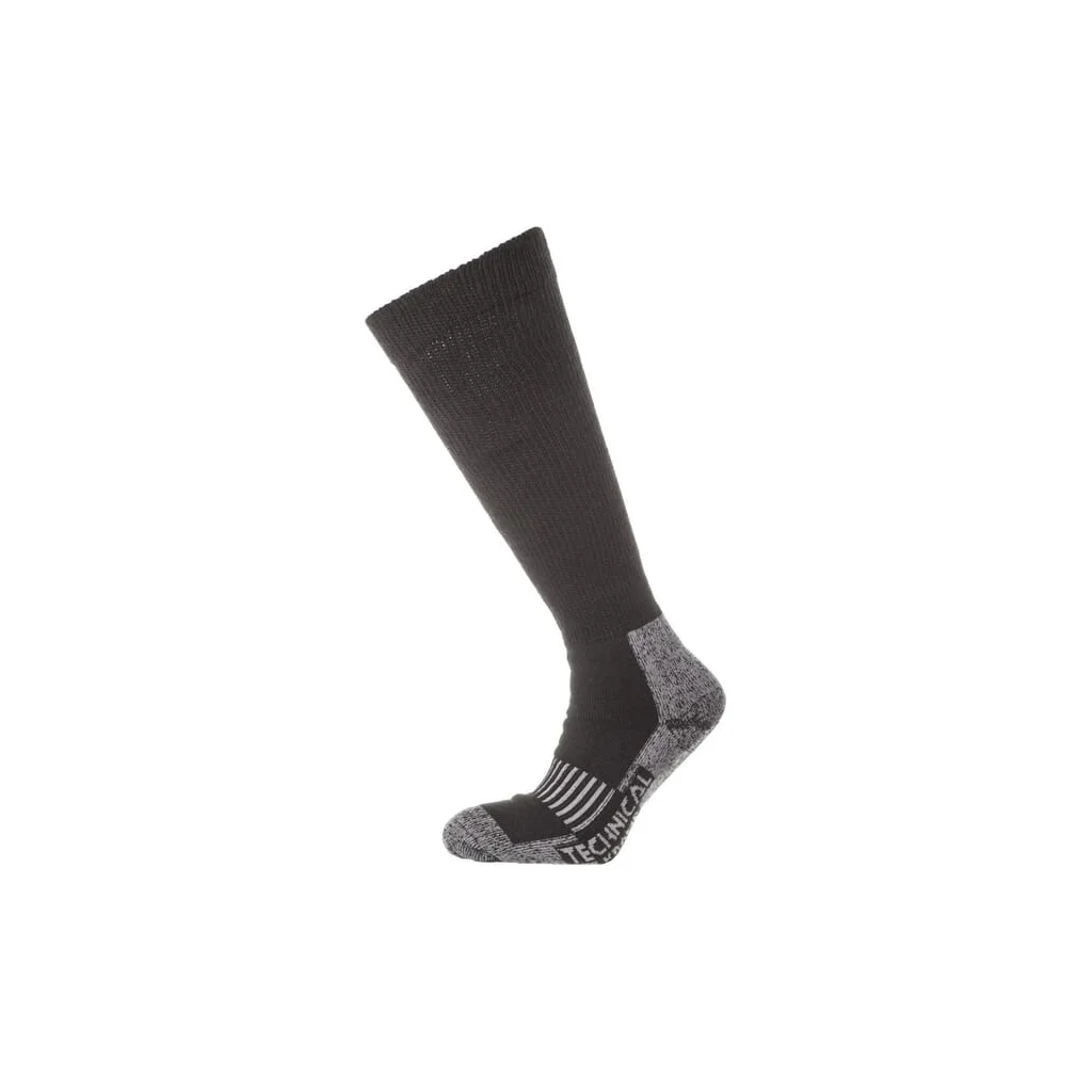 Șosete termice lungi, mărimea 39-42, UK 6-8, negre/gri KW22900110142