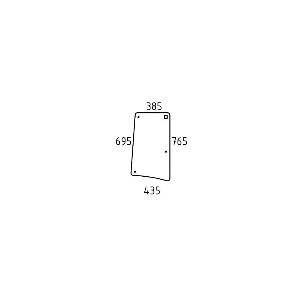 Geam lateral dreapta L213353N