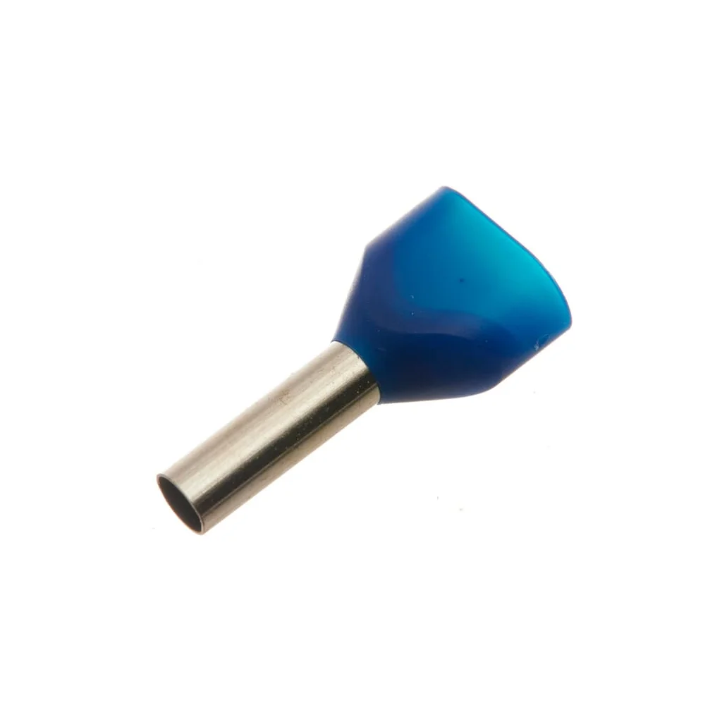 Capac de capăt cablu albastru, 2.5mm² (100x) LA9740CKR