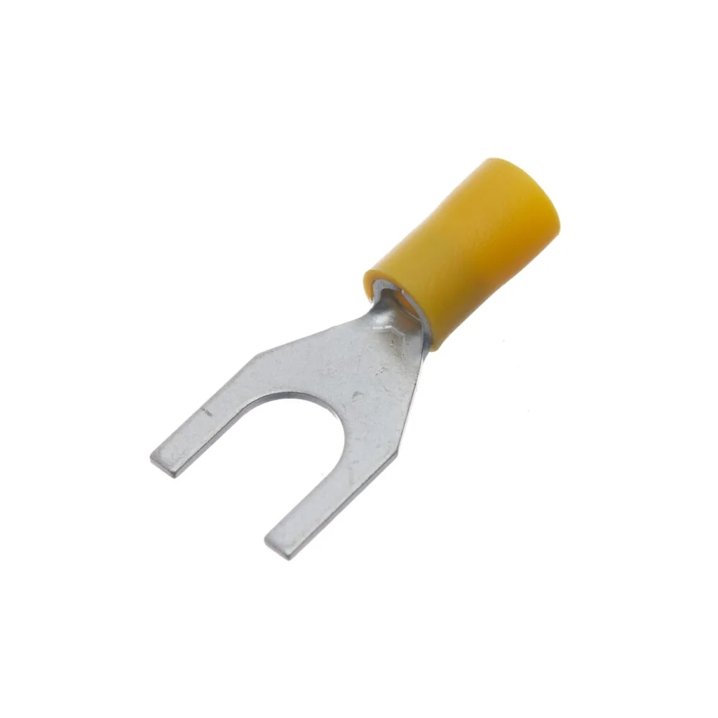 Terminal furcă, galben, 4-6mm² Ø8.4mm (50x) LA9215CKR