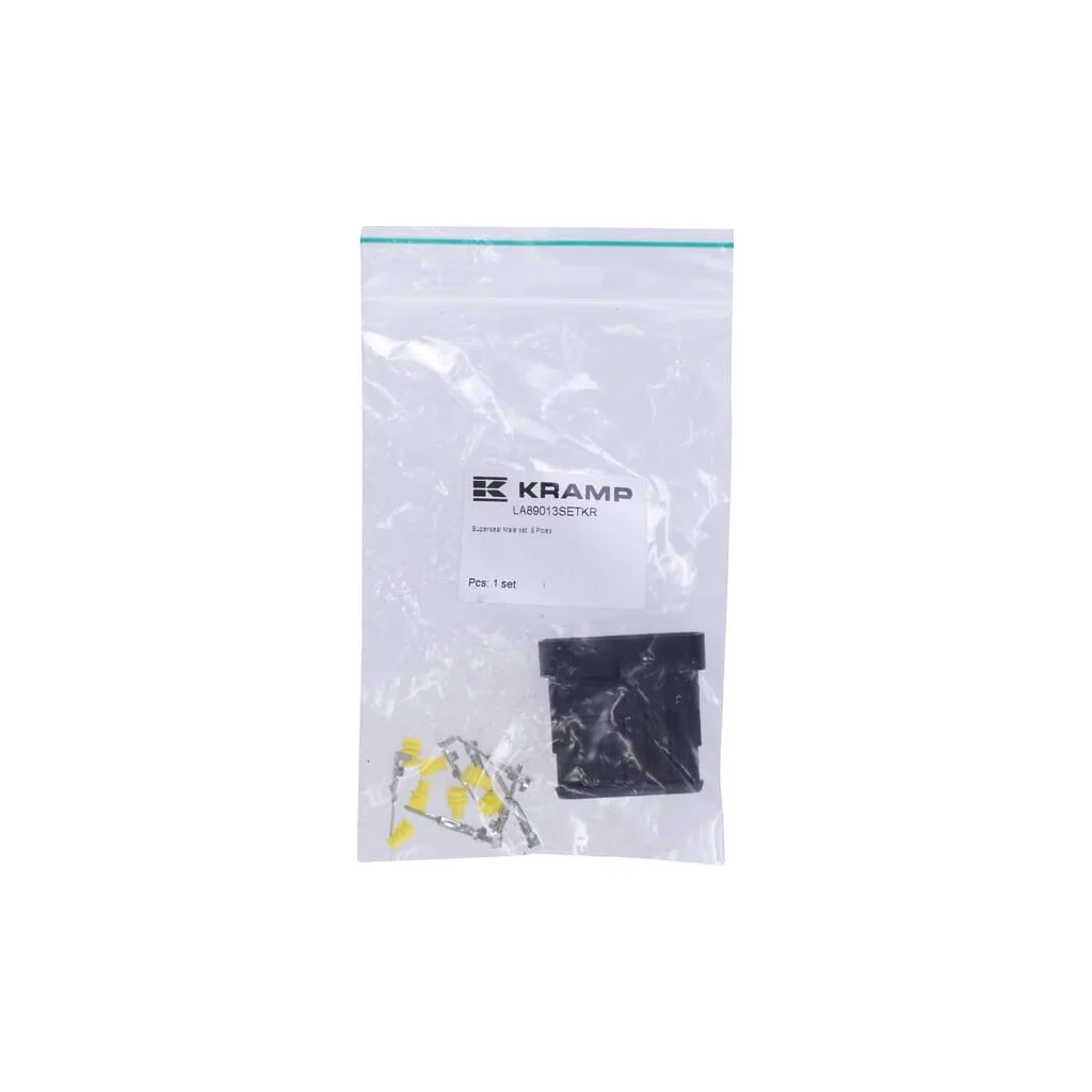Set de conectori Superseal cu 6 pini, mufă tată LA89013SETKR