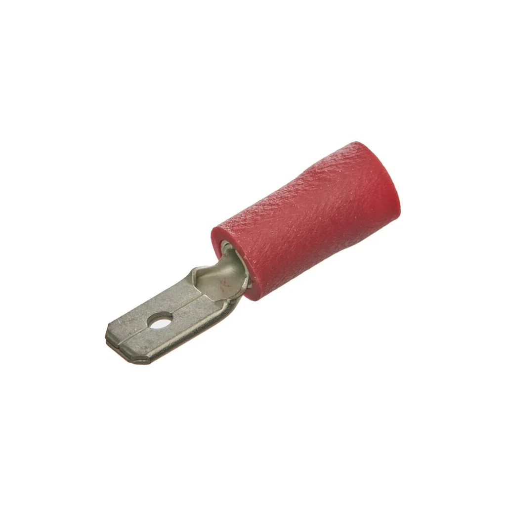 Lamă terminal masculin, roșu, 0.5-1mm² 4.8x0.8mm (100x) LA9255CKR