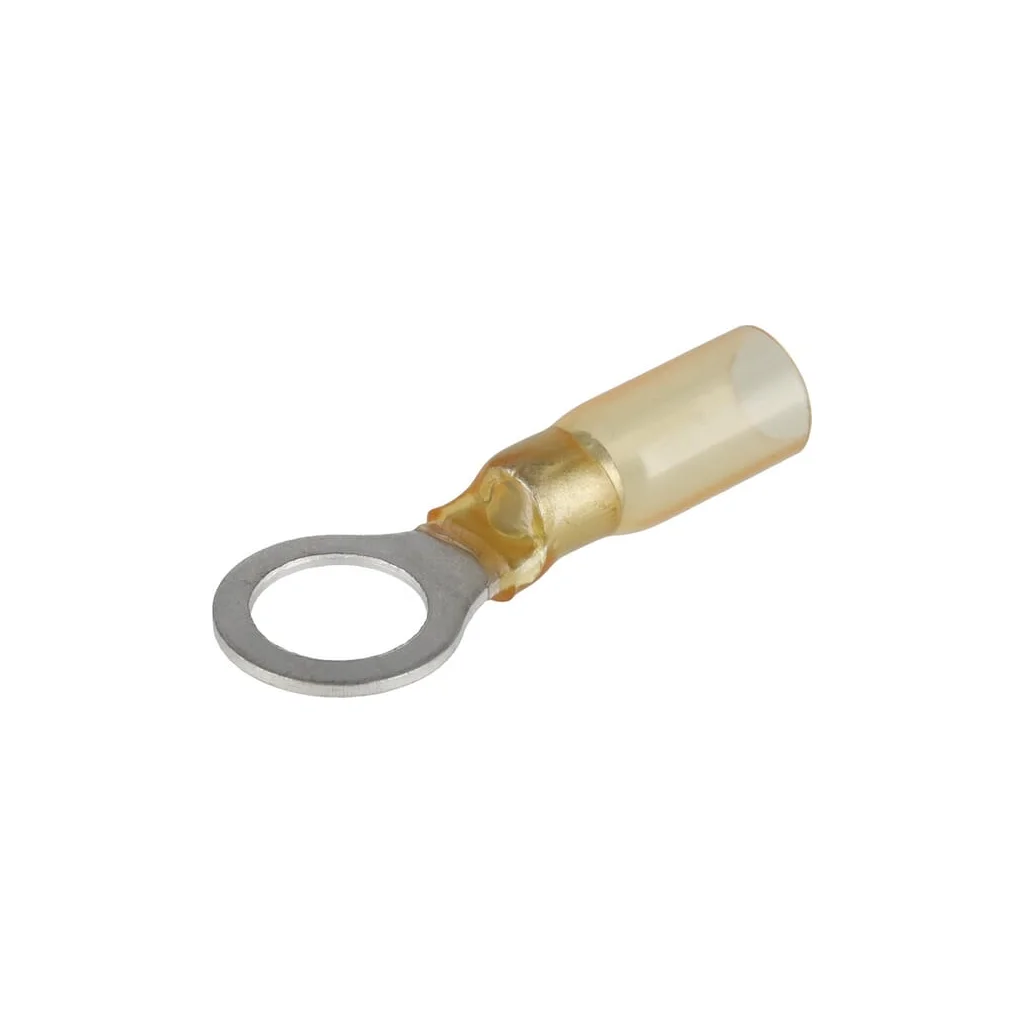Conector inelar papuc, termocontractabil, galben, 4,0-6,0mm², Ø10,5mm LA901012