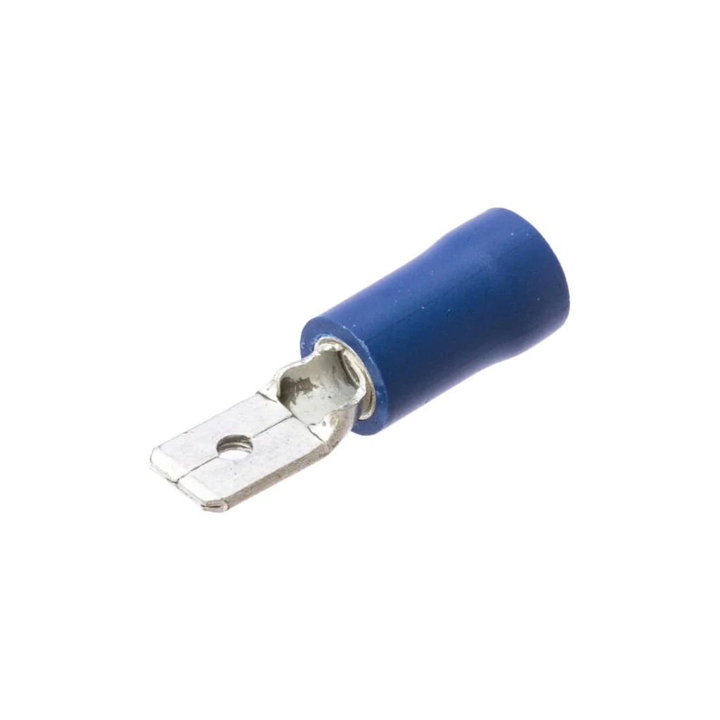 Conector lamelar tată, albastru, 1,5-2,5 mm², 4,8x0,8mm, 100 buc. LA9061KR