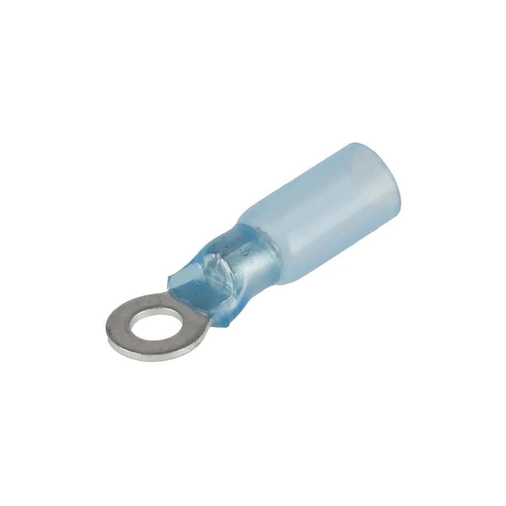 Conector inelar papuc, termocontractabil, albastru, 1,5-2,5mm², Ø4,3mm LA901006
