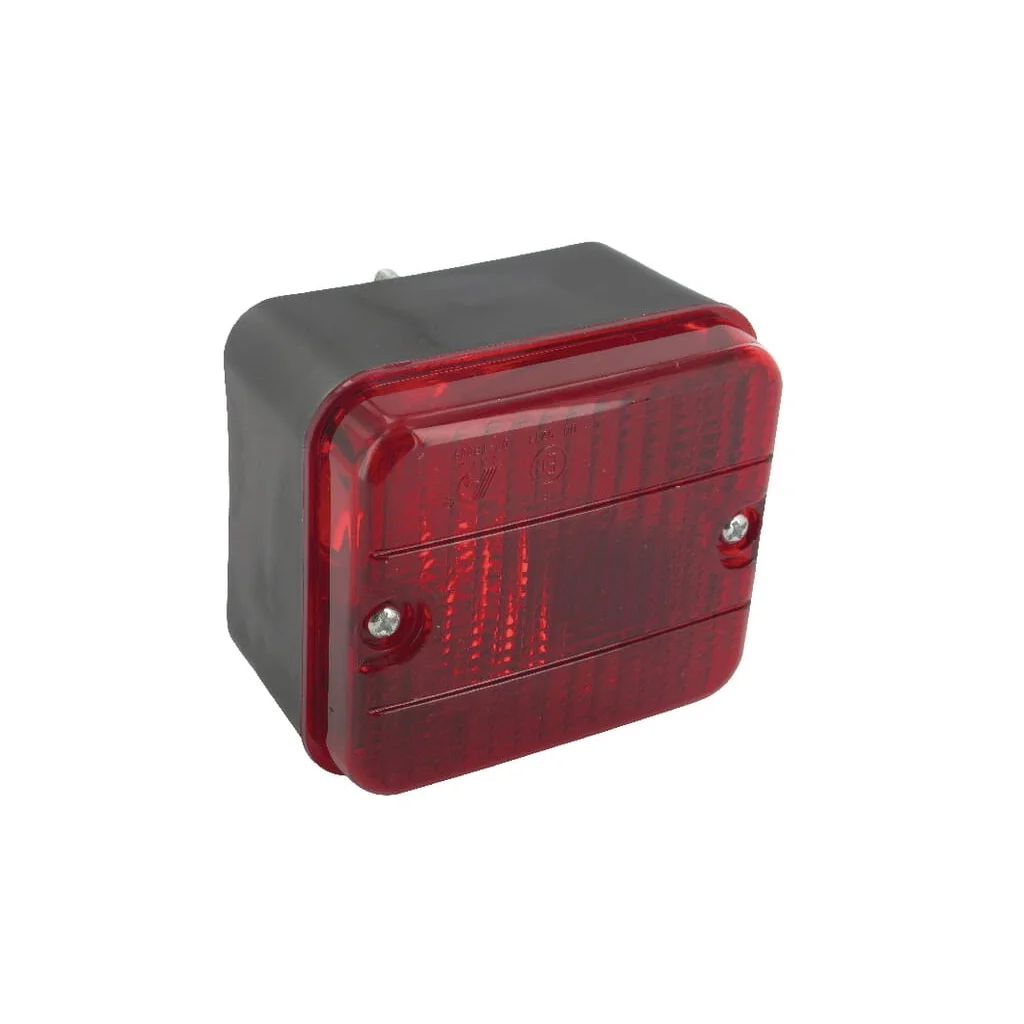 Proiector de ceață pătrat, 12V, roșu, 85x52x75mm LA99370KR