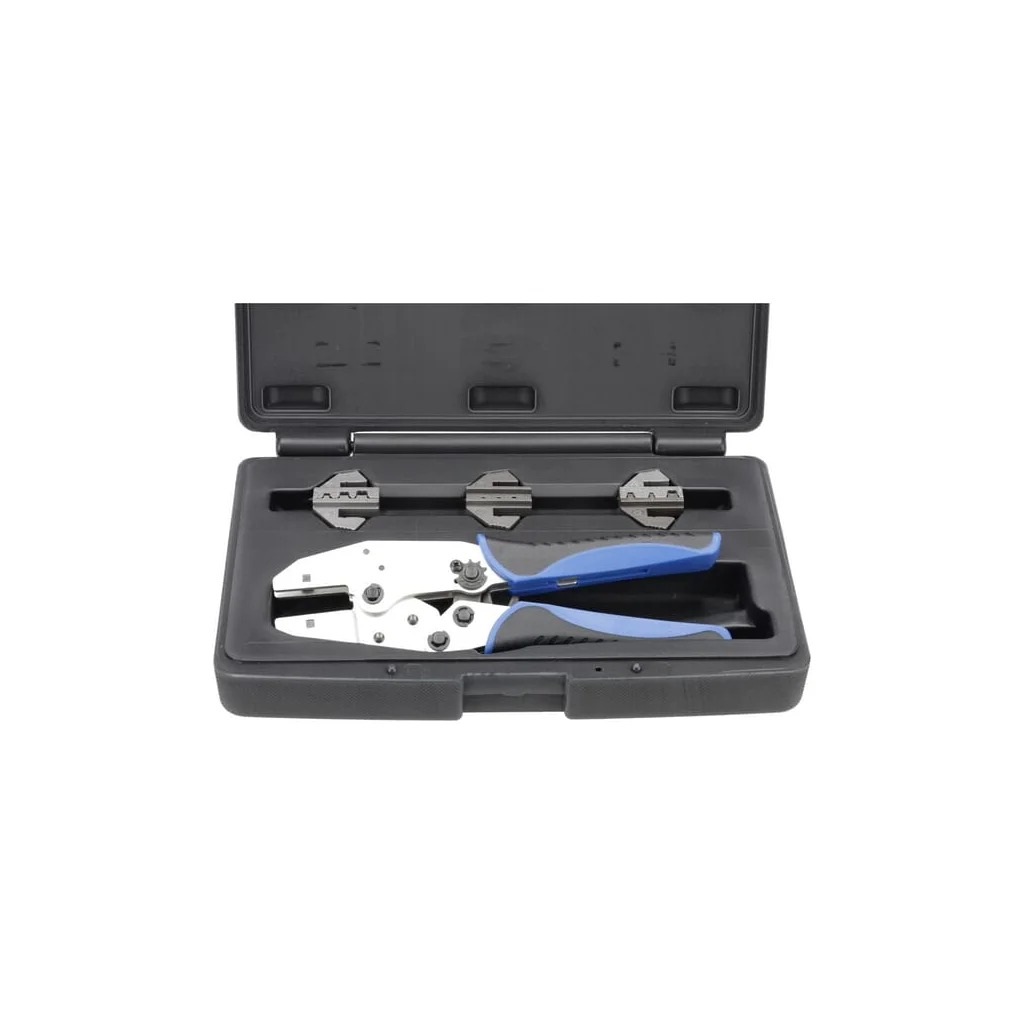 Clește de sertizare de 9" pentru aluminiu și oțel cu 3 matrițe LAT2001ASS1KR