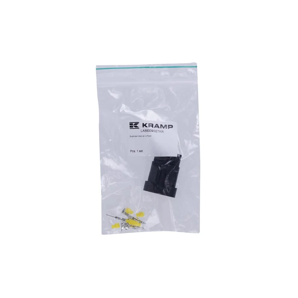 Set de conectori Superseal cu 4 pini, mufă tată LA89009SETKR