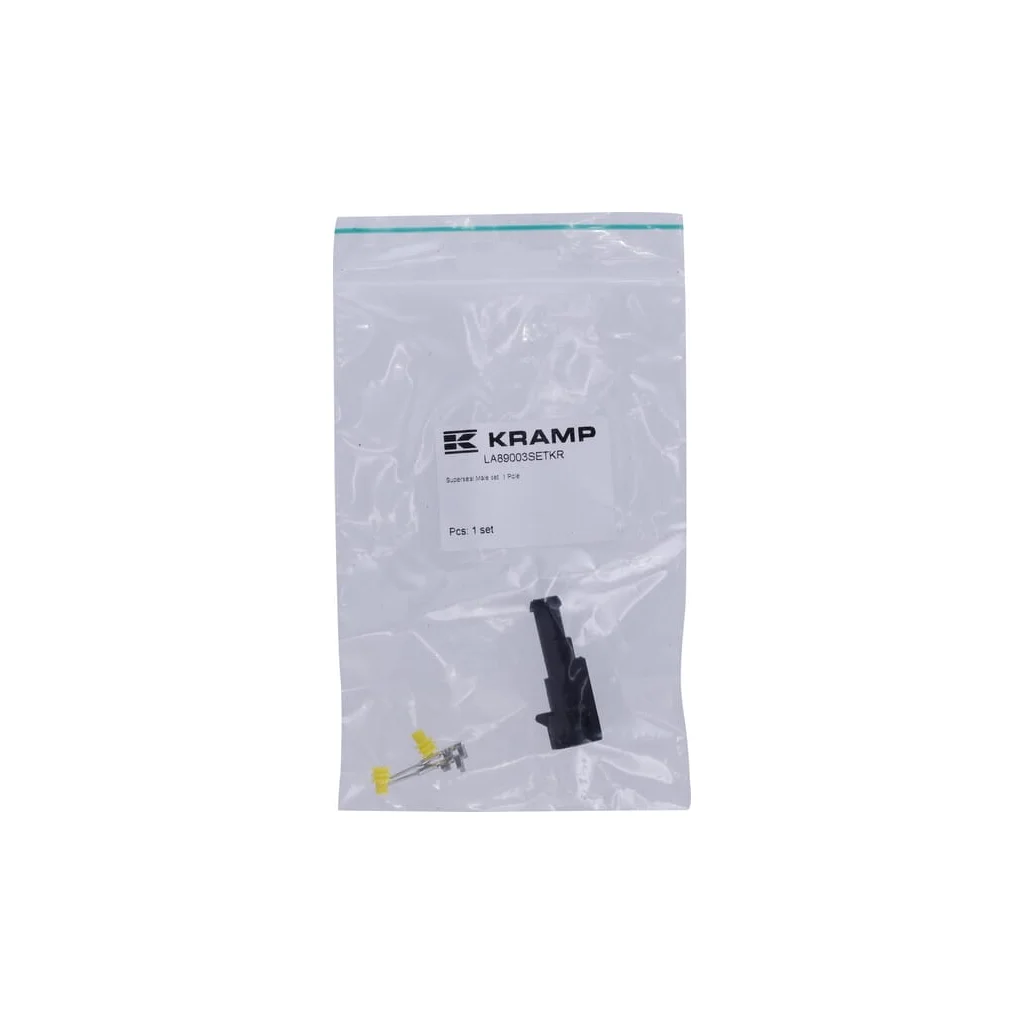Set de conectori Superseal cu 1 pin, mufă tată LA89003SETKR