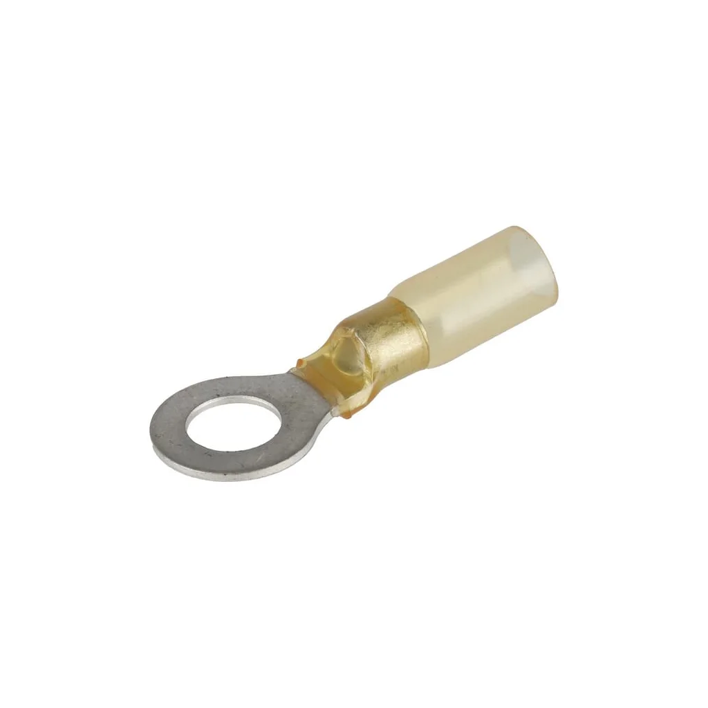 Conector inelar papuc, termocontractabil, galben, 4,0-6,0mm², Ø8,4mm LA901011