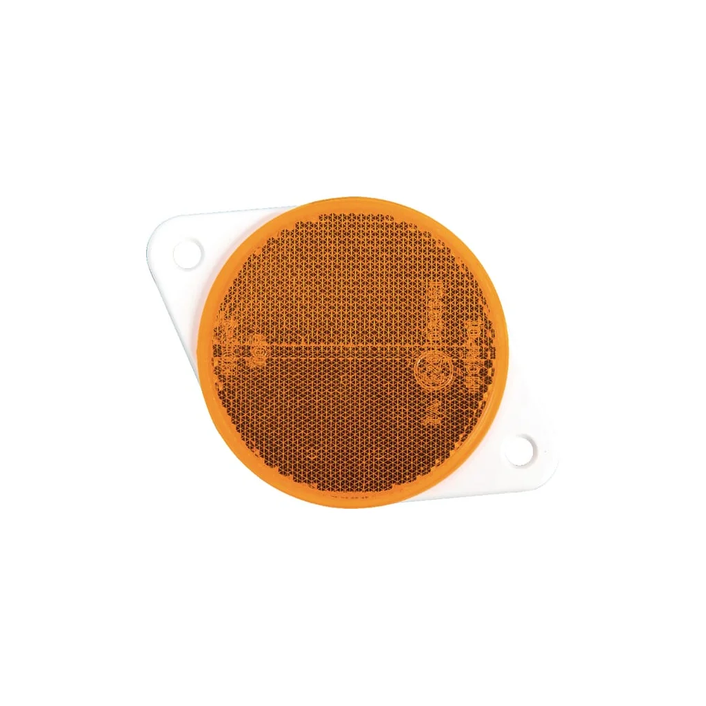 Reflector, chihlimbar, rotund LA75017