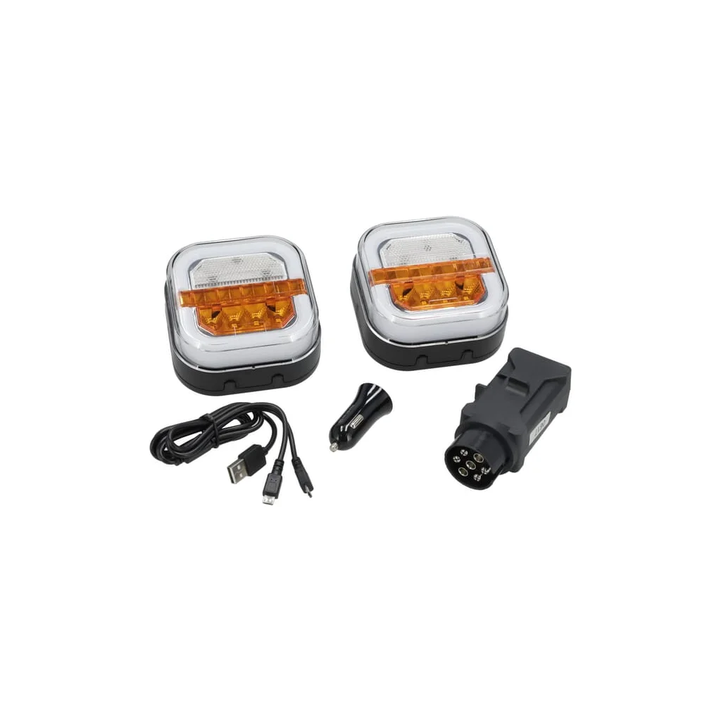 Set lămpi LED față fără cablu LA60040FR