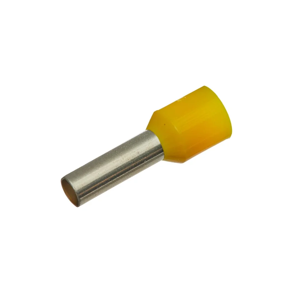 Capac capăt cablu galben, 6mm² (100x) LA9550CKR