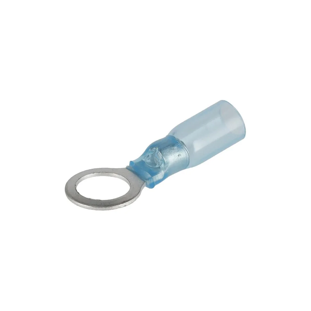 Conector inelar papuc, termocontractabil, albastru, 1,5-2,5mm², Ø8,4mm LA901010