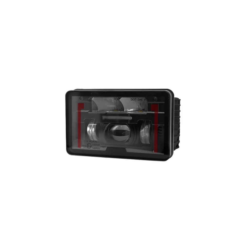 Far LED 23/45W, dreptunghiular, 12-24V, 168x107x82mm, fază lungă LA80065