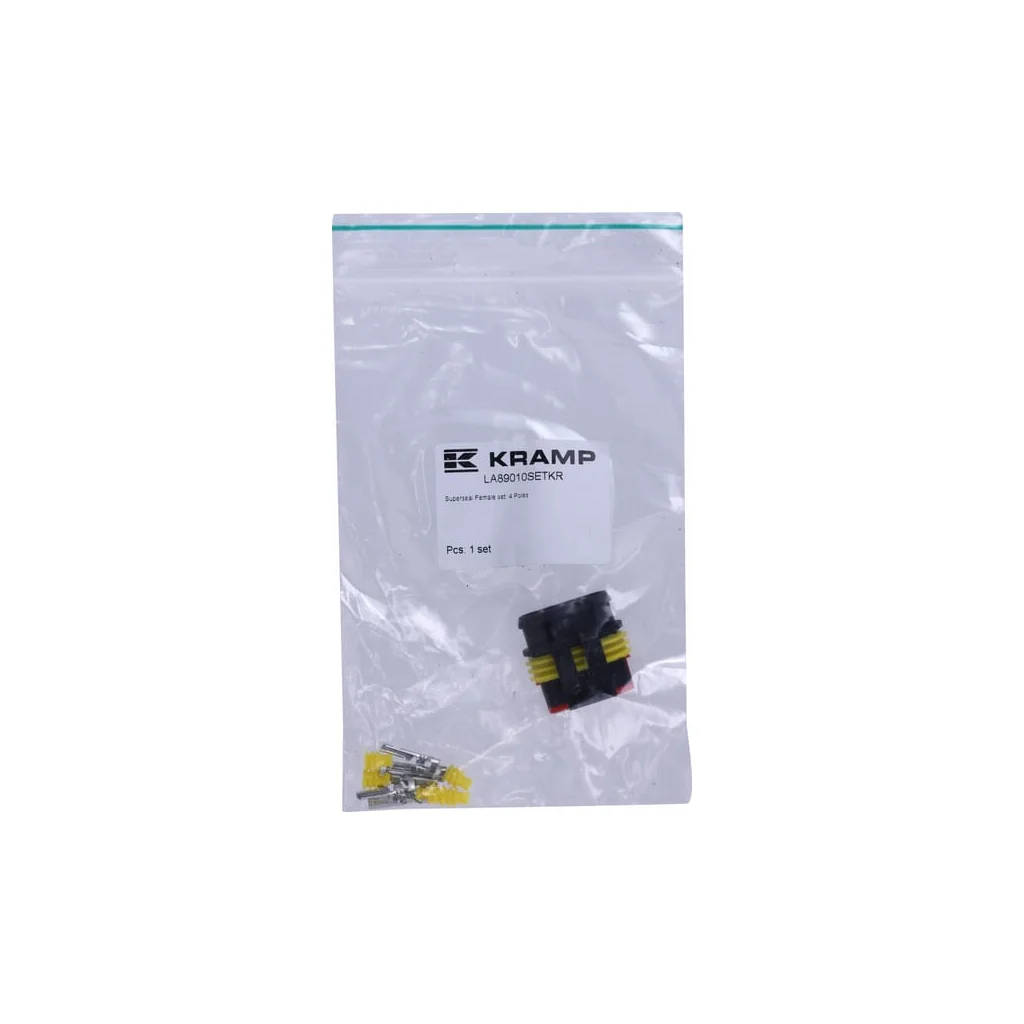 Set de conectori Superseal cu 4 pini, mufă mamă LA89010SETKR