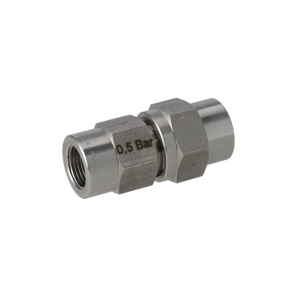 Supapă de reținere S 06 (0,5 bar) SS LCV05001SS