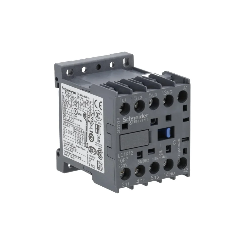 Contactor 12A 5,5kW LC1K1210P7