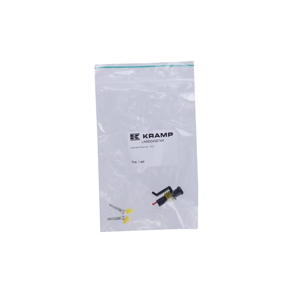 Set de conectori Superseal cu 1 pin, mufă mamă LA89004SETKR