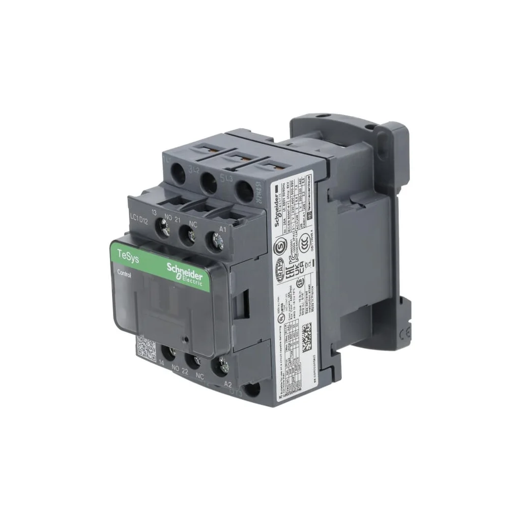 Contactor 12A 5,5kW LC1D12D7