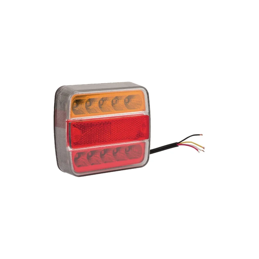 Lampă spate LED, pătrată, 12/24V, 100x40x100mm LA45043KR