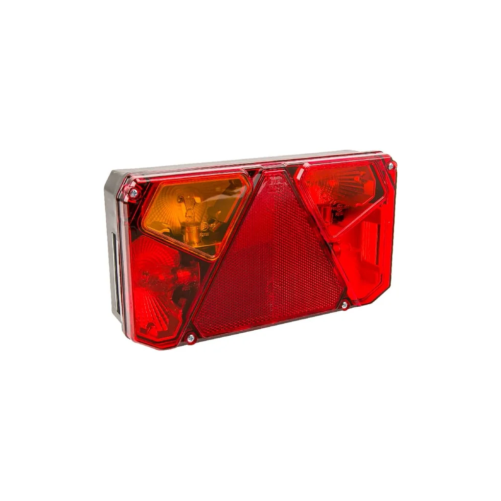 Lampă multifuncțională spate dreptunghiulară 5 pini stânga halogen 12V sau 24V Kramp LA40907