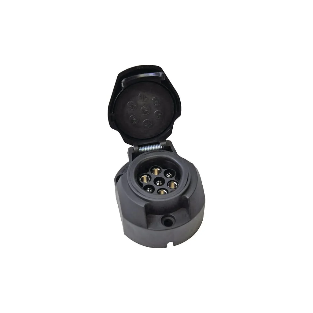Priză cu 7 poli , din plastic LA403001