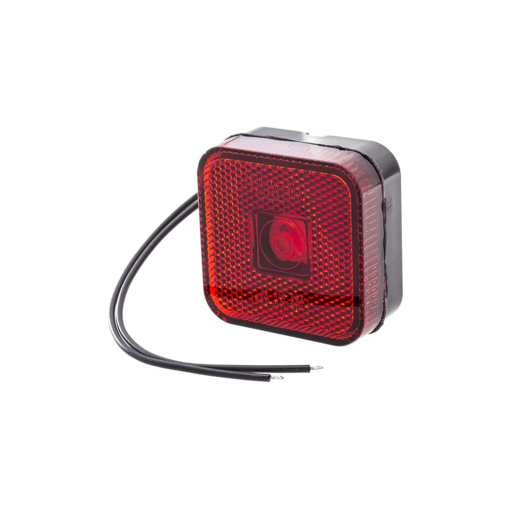 Lampă gabarit LED pătrată 12/24V 65x65x28mm Kramp LA30139