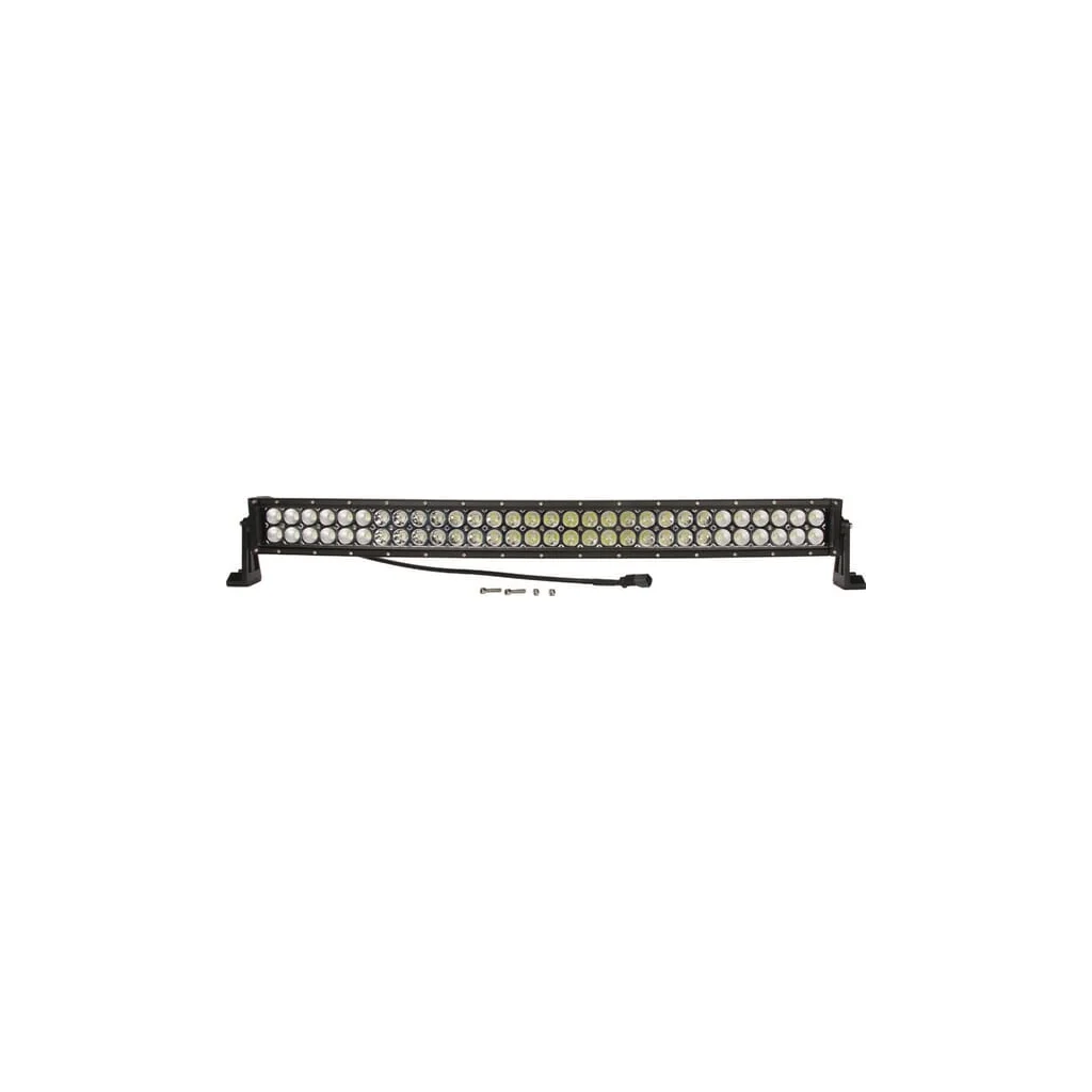 Bară lumini de lucru LED 180W 15300lm dreptunghiulară 12/24V albă 825,5x79,5mm mufă Deutsch combo curbată 60 LED-uri Kramp LA10309