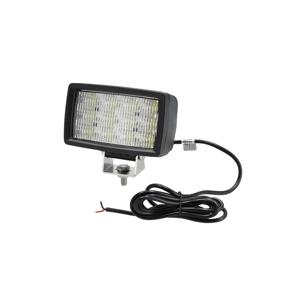Lampă de lucru LED, 40W, 5600lm, dreptunghiulară, 12/24V, alb, 157x117x76.3mm, Flood, 12 LED-uri LA10630