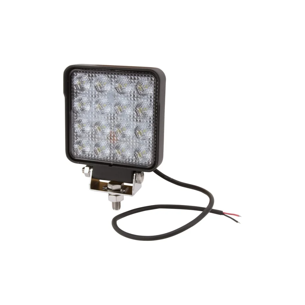 Lampă de lucru LED 25W 3040lm pătrată 10/30V 108x48x108mm tip flood 16 LED-uri Kramp LA10023