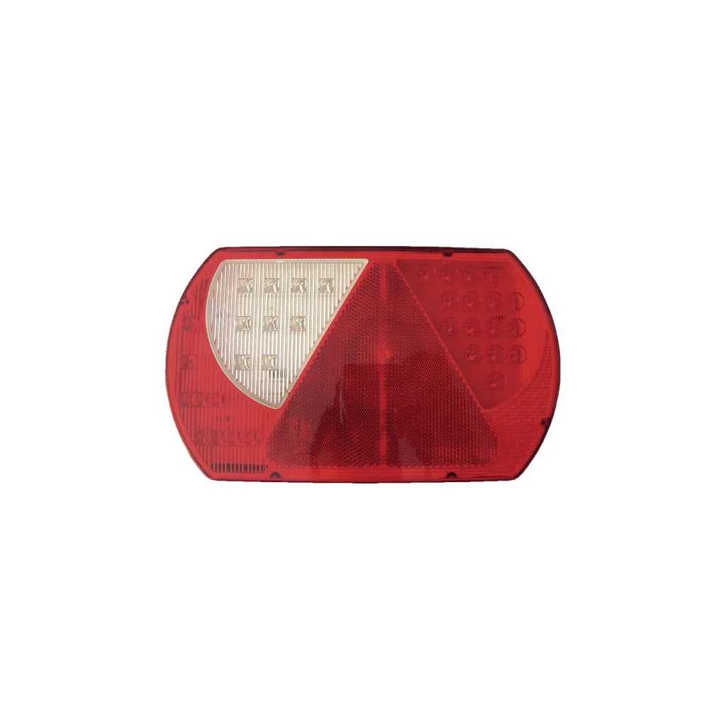 Stop spate stânga (LH) LED, 9/10.3W, rectangular, 12/24V, alb/roșu/galben/albastru, prindere cu șuruburi, 237x29x140mm, 47 LED-uri LA260110