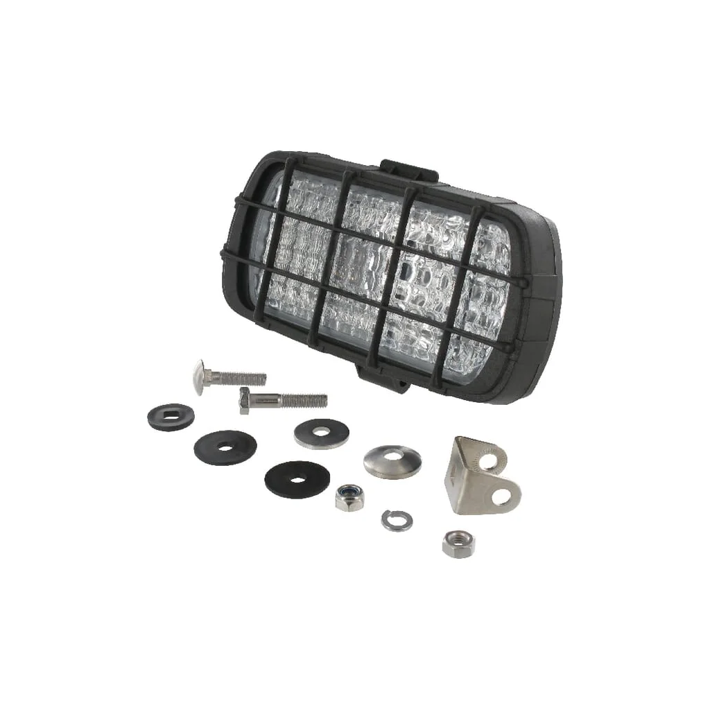 Lumină de lucru Halogen, 55/70W, rectangulară, 12/24V, transparentă, Jokon LA03011