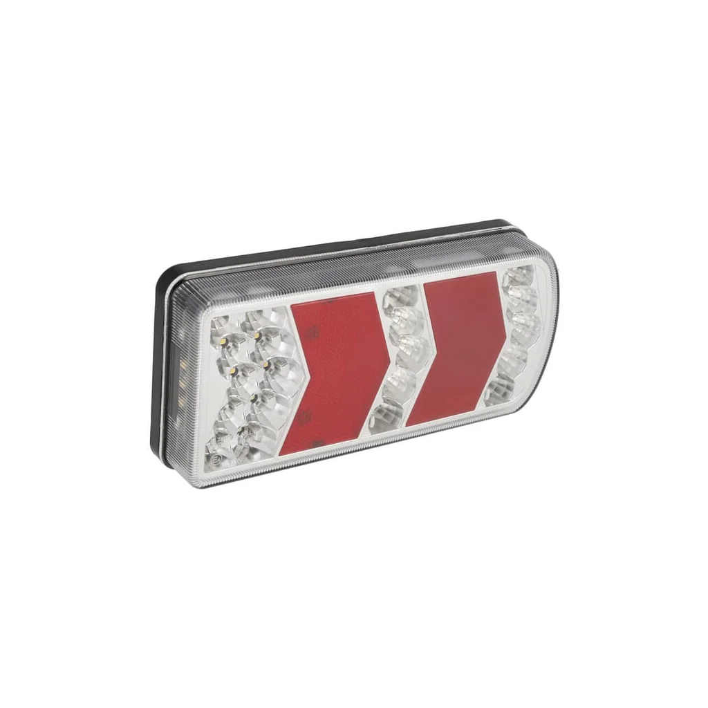 Stop spate dreapta LED, rectangular, 12-24V, 228x106x40mm LA45018RKR