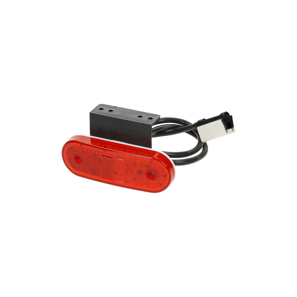 Lampă de poziție spate dreptunghiulară mufă Jaeger cu suport LED 12-24V Kramp LA30117