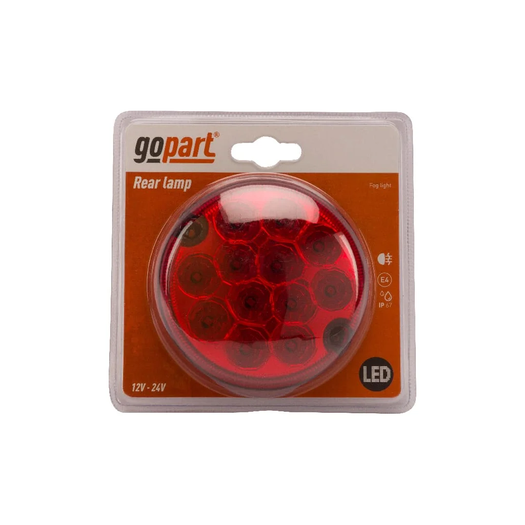 Proiector de ceață LED, rotund, 12/24V, diametru 95mm LA45021KR