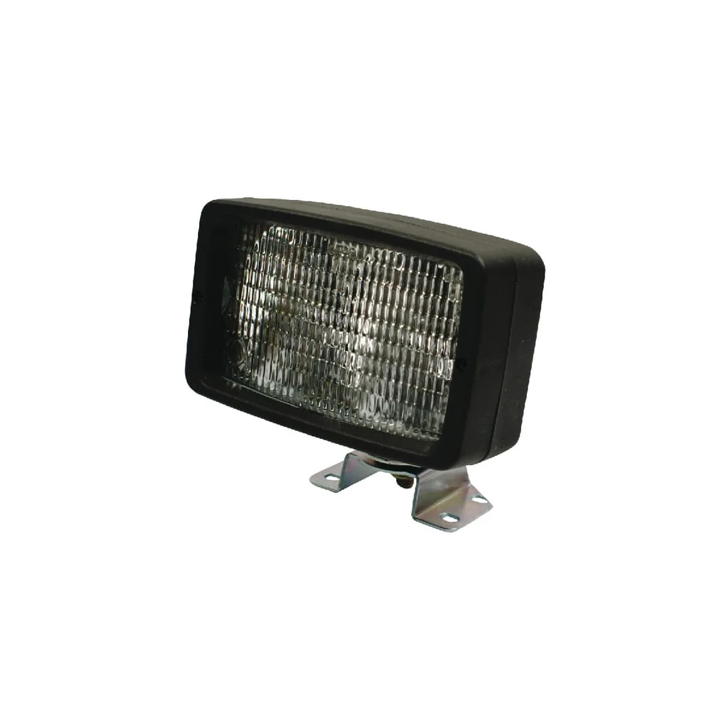 Lampă de lucru halogen 55W dreptunghiulară 12V transparent cu șuruburi 145mm Ajba LA03001