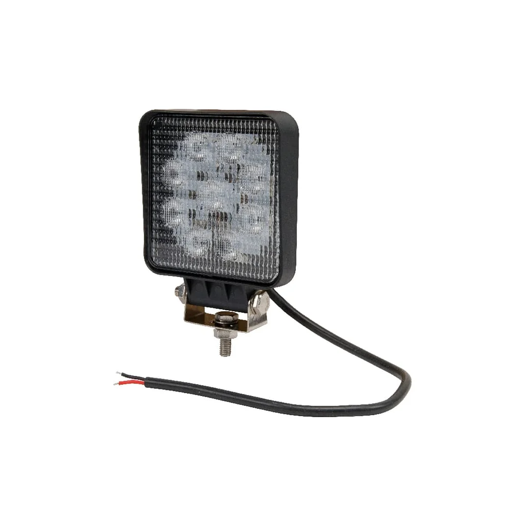 Lampă de lucru LED 27W 2376lm pătrată 10-30V 109x41x109mm tip flood Kramp LA10052