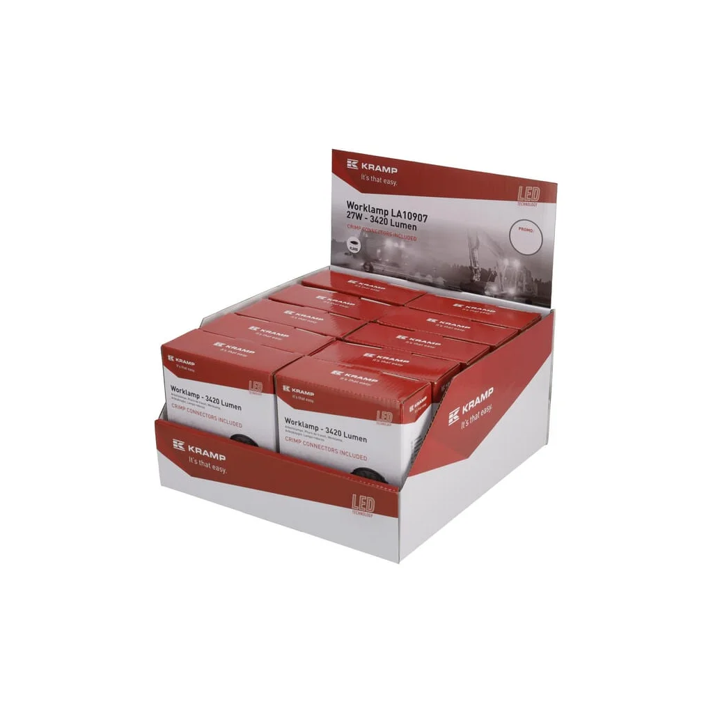 Lampă de lucru LED, 27W, 3420lm LA10907BOX