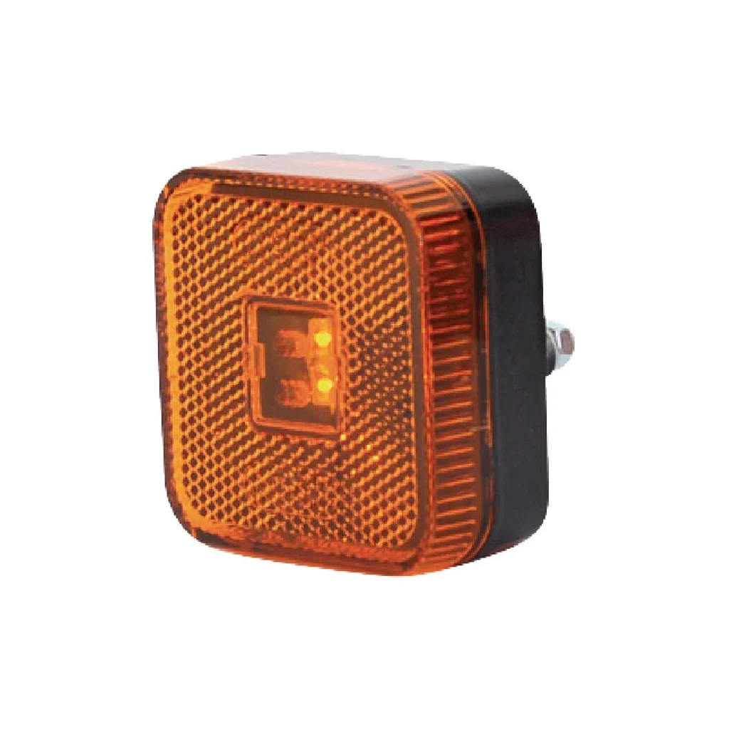 Lampă gabarit LED pătrată 12/24V 65x65x28mm Kramp LA30122