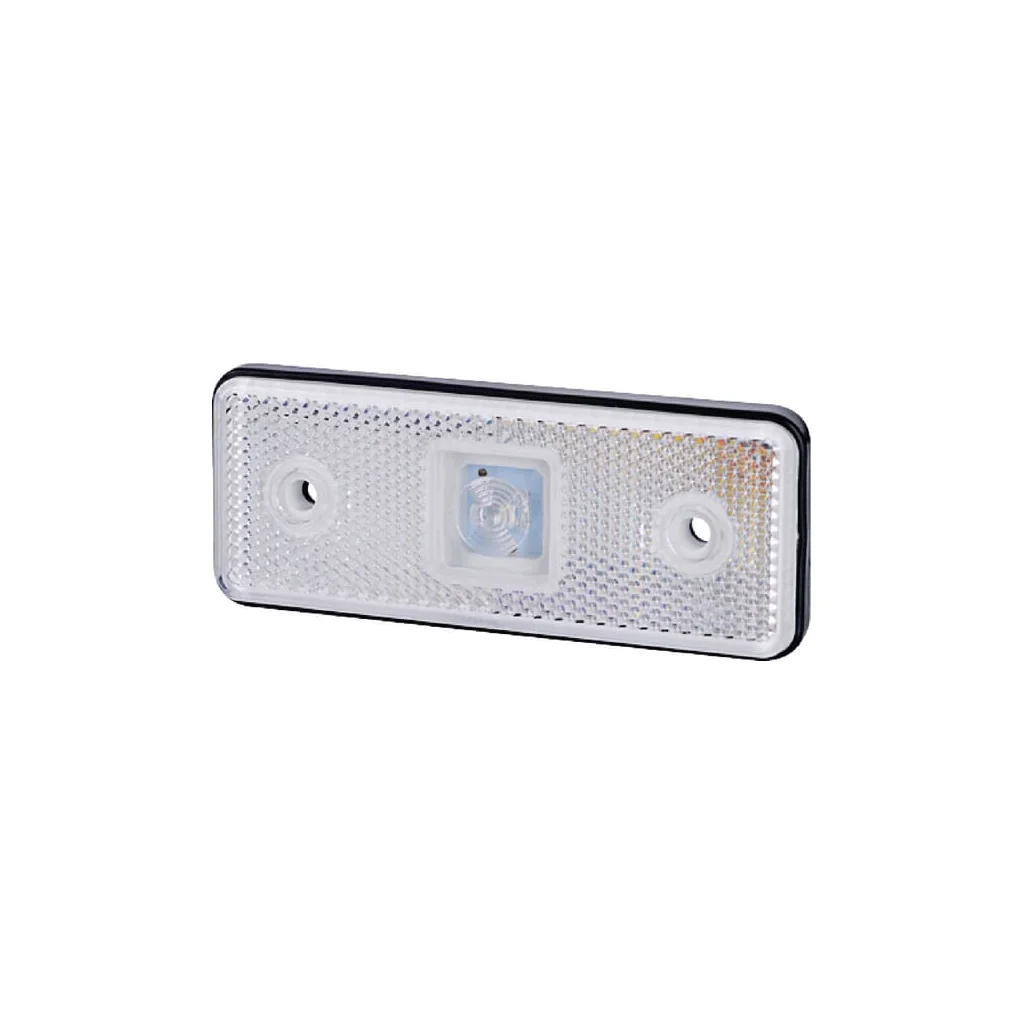 Lampă gabarit LED 0,4/0,7W dreptunghiulară 12-24V albă 112x45x11mm 1 LED Gopart LA35051