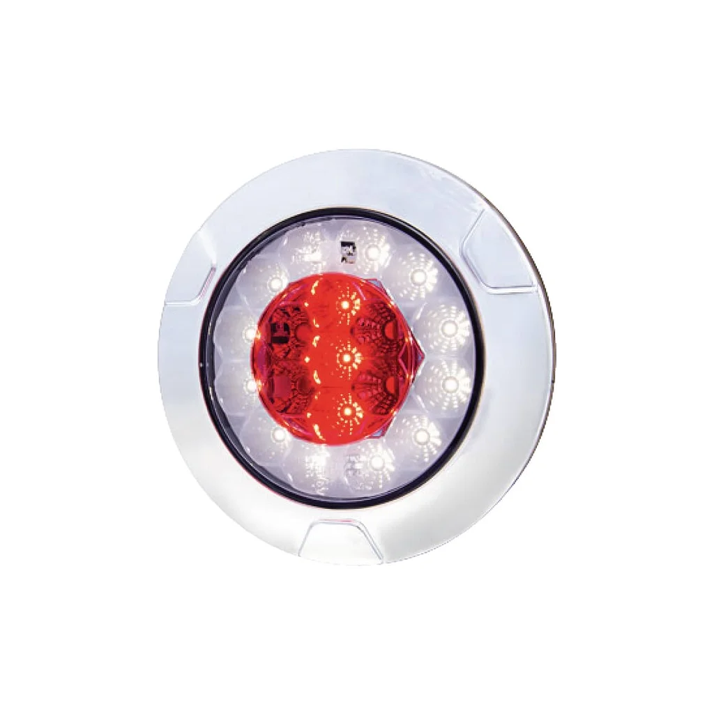 Lampă spate LED rotundă 12-24V diametru 152mm Kramp LA40001