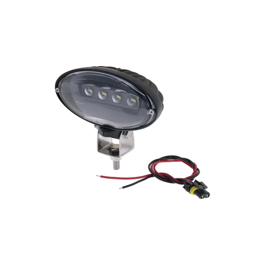 Lumină de lucru LED, 80W, 8840lm, ovală, 10/30V, 170x127x79mm, mufă 9006, inundație LA10448B