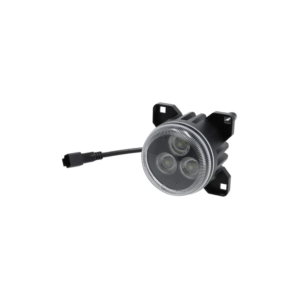 Lumină de lucru LED, 42W, 4200lm, rotundă, neagră, Kramp LA10447B