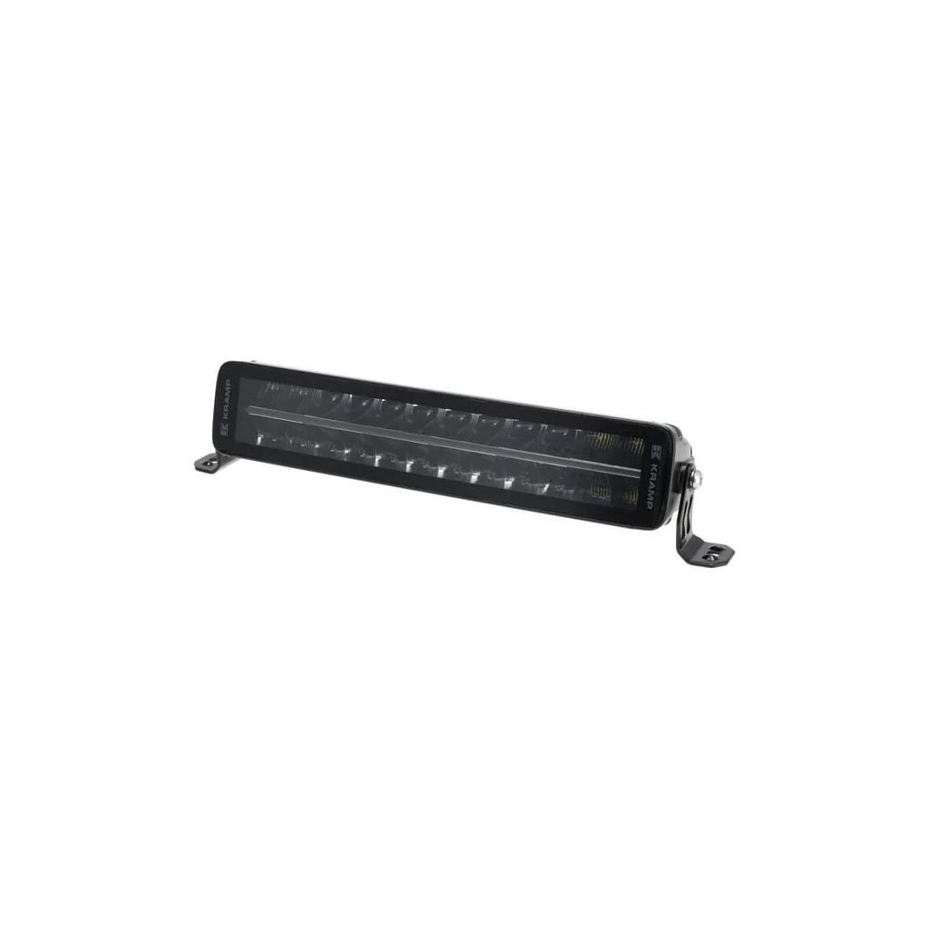 Lampă de lucru LED tip bară, 120W, 10080lm, dreptunghiulară, 12/24V, alb/portocaliu, 358.4x70x78.6mm mufă Deutsch, combo, curbat, 24 LED-uri, E-BOOST LA10816