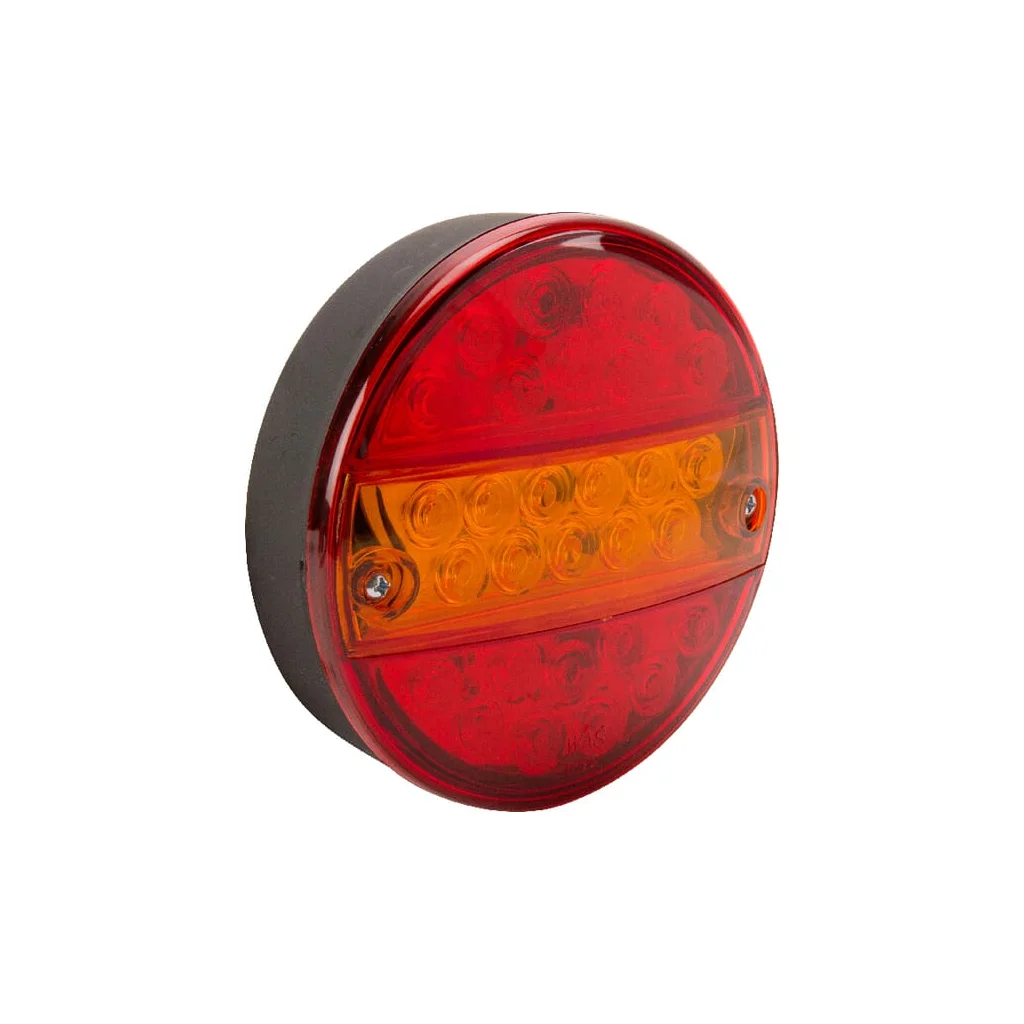 Lampă spate multifuncțională LED rotundă 12-24V diametru 142mm 5 poli Kramp LA40042