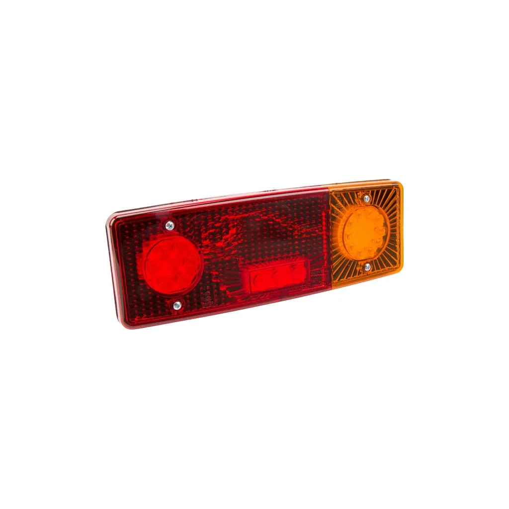 Lampă spate multifuncțională LED dreapta dreptunghiulară 12-24V 287,5x100,5x65mm 5 poli Kramp LA40018